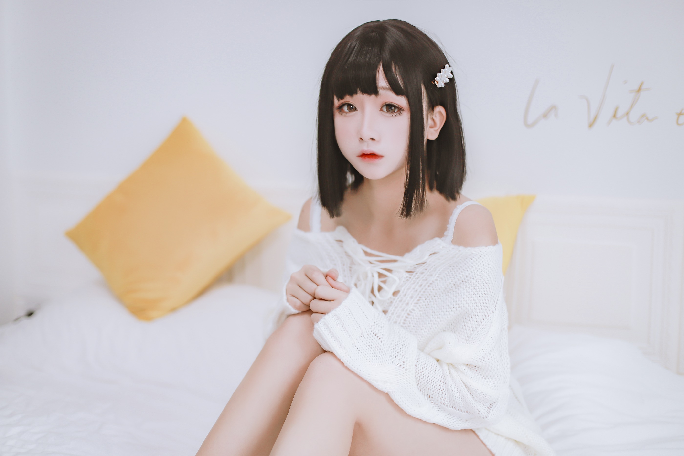 图片[1]-日奈娇 – NO.019 毛衣私房 [42P]-XikXak